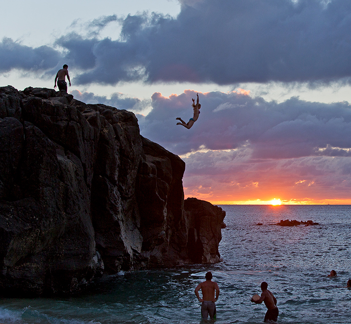 Oahu Cliff Jumping